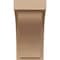 Ekena Millwork 8"W x 8"D x 16"H Wide Helena Rough Cedar Woodgrain TimberThane Corbel, Primed Tan CORUR08X08X16HELRCPR - alternate 3